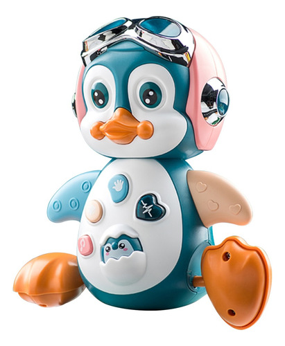 Juguetes Musicales Baby Penguin Con Música Y Luces Infant Cr