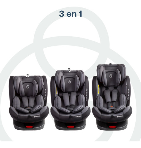 Silla De Auto Saturn Dark Grey