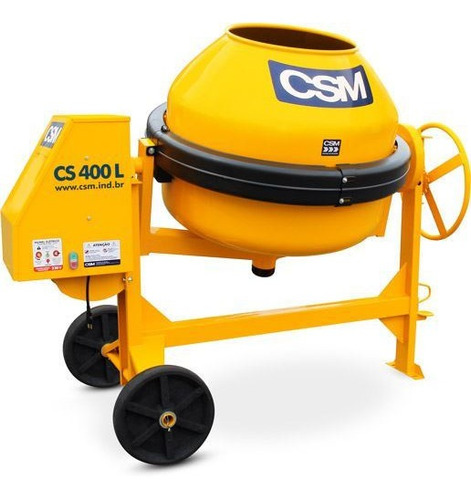 Hormigonera Csm Brasil 400lts Monofásica - Ynter Industrial