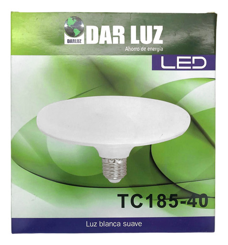Foco Led - Color Blanco Frio - Ufo De 38w - Dar Luz 220v