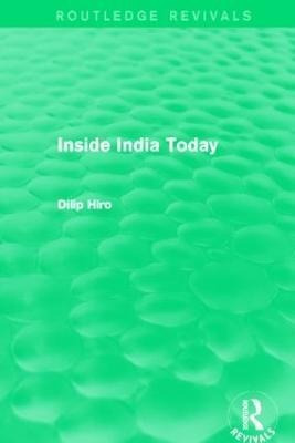 Libro Inside India Today - Dilip Hiro