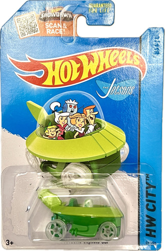 Hot Wheels Usa The Jetsons Supersónicos Capsule Car 2015