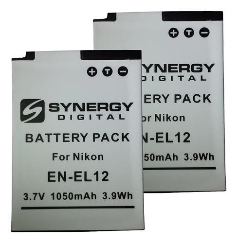 Baterias Para Camaras Nikon N-el12, Enel12 - Synergy Digital