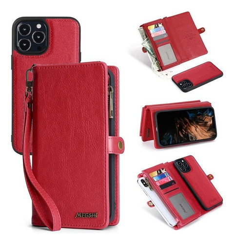 Funda Para iPhone Carcasa Celular Tipo Cartera Independiente