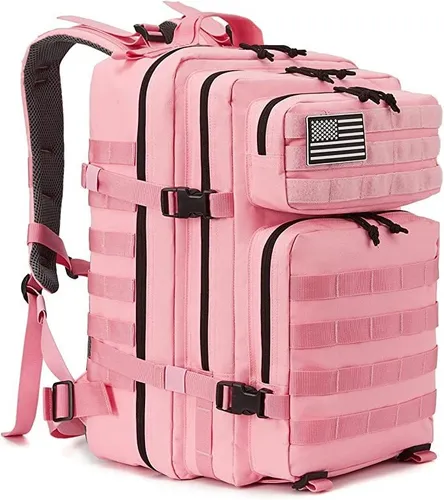 Mochila militar rosa deals