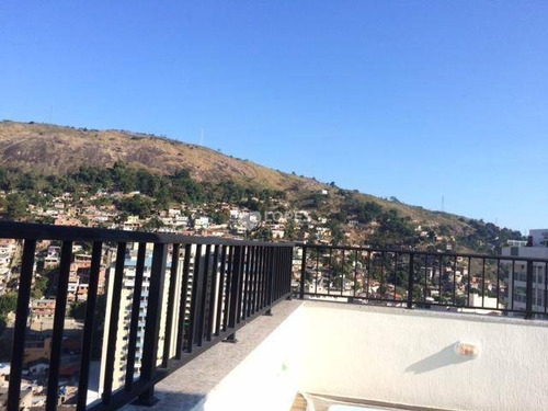 Imagem 16 de 21 de Cobertura Com 3 Dormitórios À Venda, 148 M² Por R$ 730.000,00 - Santa Rosa - Niterói/rj - Co2199