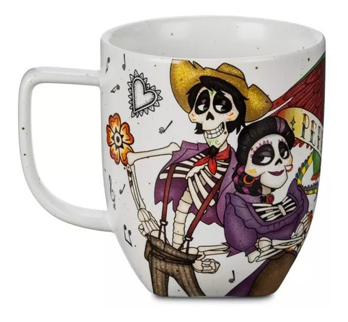 Taza Coco Pelicula Dante Miguel Original Disney Ceramica