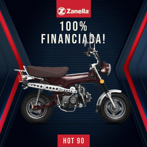 Imagen 1 de 17 de Zanella Hot 90 100% Financiada - Unicomoto Canning