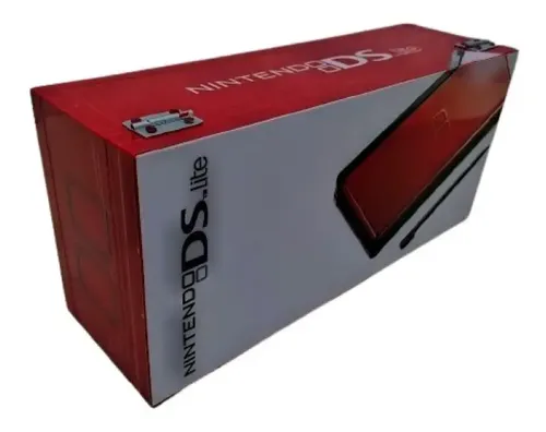 Caixa Vazia Nintendo Ds Lite Vermelho De Madeira Mdf | MercadoLivre