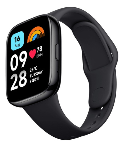 Smartwatch Redmi Watch 3 Active Negro Llamadas Por Bt