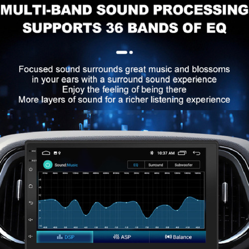 Radio Universal Auto Bluetooth Android Touch Screen 7 Pulgad