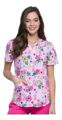 Top De Uniforme Clínico Mujer Cherokee Ck652 Ranr «diseño»