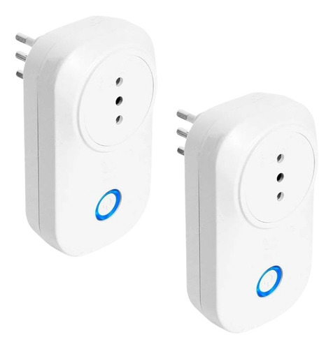 Pack 2 Enchufes Inteligente Wifi Smart Socket Domotica 