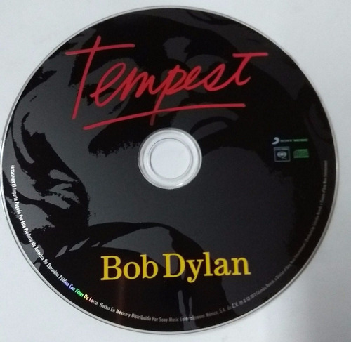 Cd Bob Dylan - Tempest