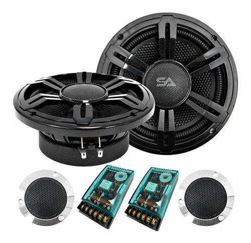 Par 6.5 300w 2 Way Component Speaker System Crossover