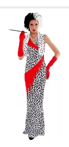 Disfraz Cruella Mujer  Cruela Talla M