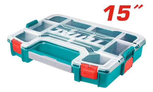 Organizador Apilable 15 Con Compartimientos Total