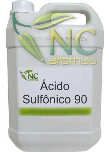 Ácido Sulfônico 90% 5 Kg Detergentes E Produtos De Limpeza