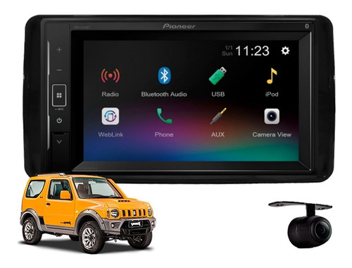 Central Multimidia Pioneer Suzuki Jimny 2018 2019 2020