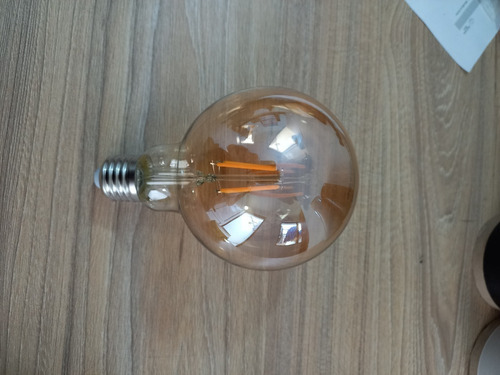 Imagen 3 de 6 de Bombillo Vintage Led Edison Color De La Luz Amarillo