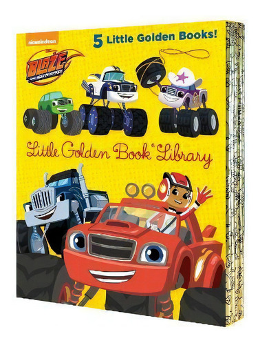 Blaze And The Monster Machines Little Golden Book Library (blaze And The Monster Machines) : Five..., De Various. Editorial Random House Usa Inc, Tapa Dura En Inglés