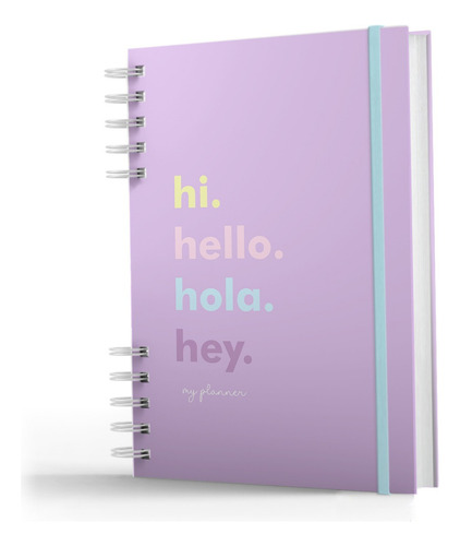 Agenda 2024 Nisti Print Nisti Print Planner 2024 - Hi Hello cor rose