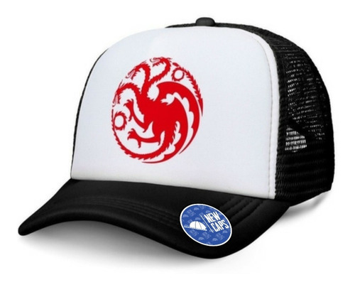 Gorra Trucker Game Of Thrones Casa Targaryen #got New Caps