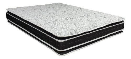 Colchon 2 Plazas D60 Doble Pillow Espuma Alta Densidad Delta