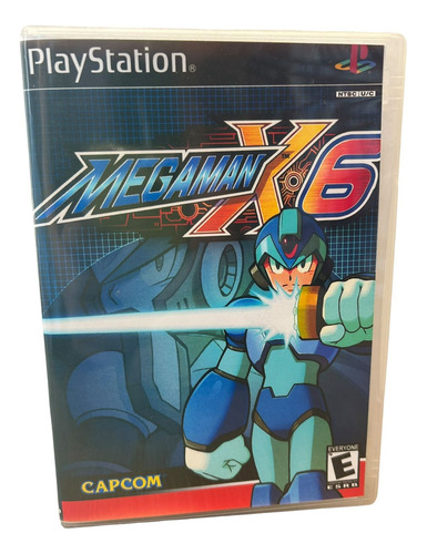 Megaman X6 Play 2 Com Capa E Pôster Ps2