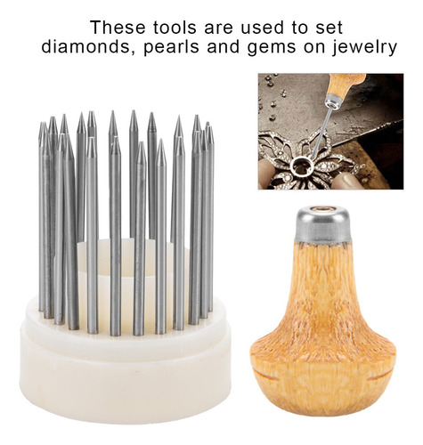 Joyería Grain Tool Para Abalorios, Engastado En Forma De S,