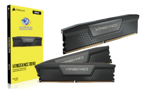 Dimm Corsair Vengeance 16gb 1x16gb Ddr5 5200mz C40 Black New