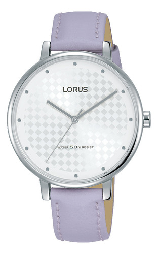 Reloj Lorus Para Mujer Color Lila 