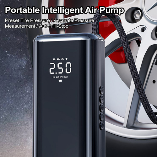 Compresor De Aire Portátil Tire Iator, 150 Psi, 4500 Mah, Bo