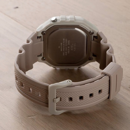 Reloj Casio W-218 Deportivo Unisex Color De La Correa Beige