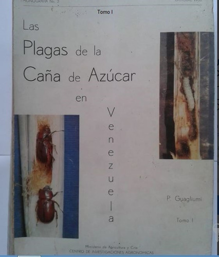 Libros Plagas De La Caña De Azúcar En Venezuela, Pack De 2