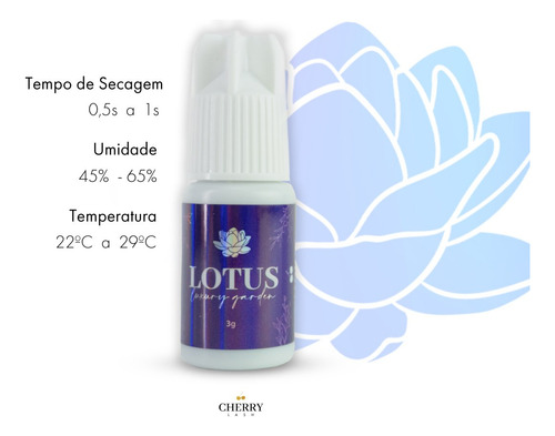 Cola Adesivo Cherry Lash Lotus - Luxury Garden
