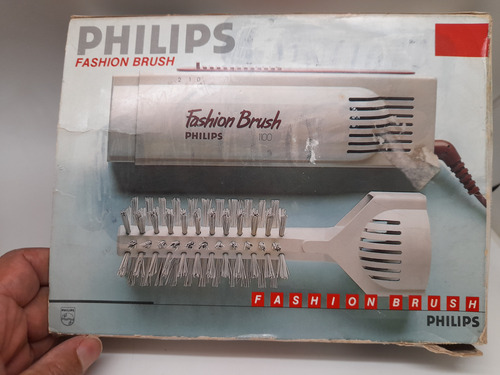 Antigo Secador E Modelador De Cabelo Philips Bege (Usado)