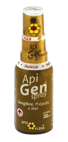 Api Gen Spray Própolis, Mel E Gengibre Apis Flora 30ml