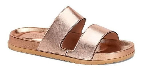 Sandalia Andrea Mujer Mule Rosa Acojinado Confort 3039083