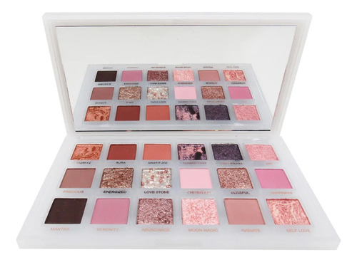 5 Paletas De Sombras De Ojos Pink Rose Okalan 