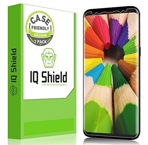 Galaxy S8 Protector De Pantalla Iq Shield Liquidskin Cobertu