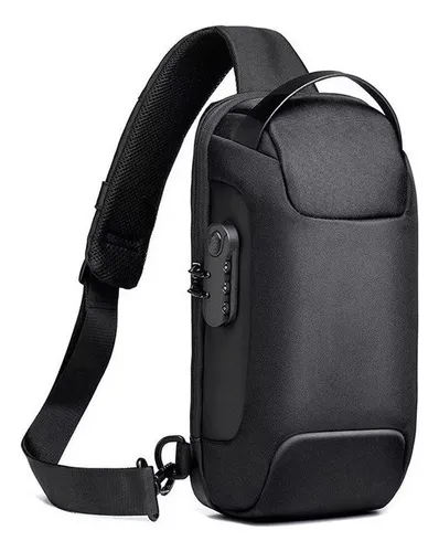 Sling Bag Crossbody Spalla Petto Zaino Antifurto A Ghigliottina