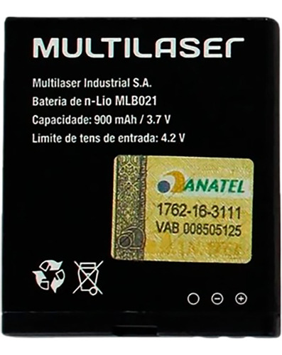 Bateira Multilaser Flip Vita P9020 P9021 P9043 Mlb021