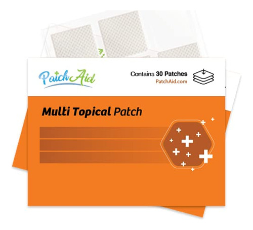 Parche Topico Multi Plus De Patchaid (blanco) - Paquete De 2