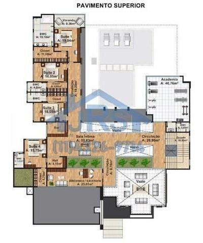 Imagem 3 de 3 de Sobrado À Venda, 1700 M² Por R$ 3.500.000,00 - Residencial Tamboré - Barueri/sp - So1710