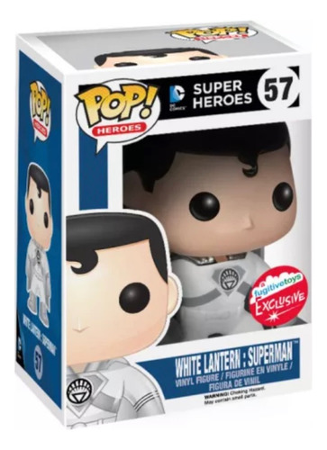 Funko Pop White Lantern: Superman #57 Fugitivetoys