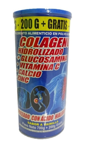 Colageno Hidrolizado Polvo 700+200gr Gratis Natu Green House