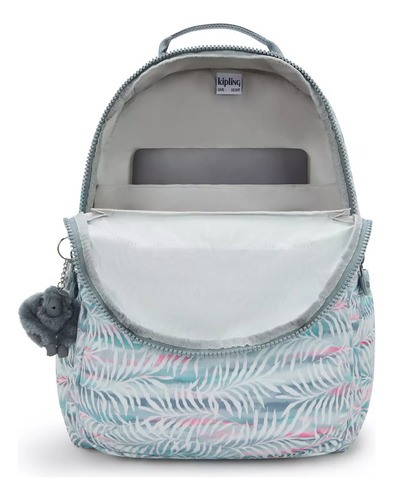 Kipling Mochila Seoul Grande 100% Color Palmtree leaves