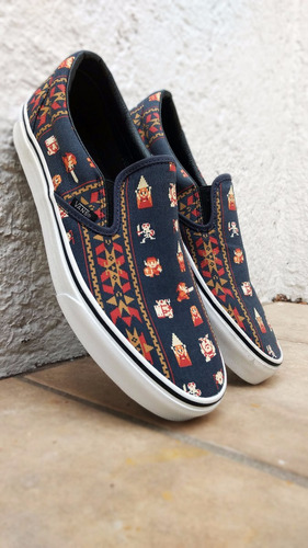 zelda slip on vans