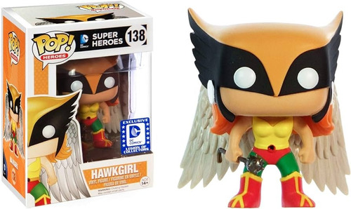 Funko Pop! Super Heroes Hawkgirl #138 Dc Comics Exclusive 